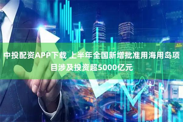 中投配资APP下载 上半年全国新增批准用海用岛项目涉及投资超5000亿元